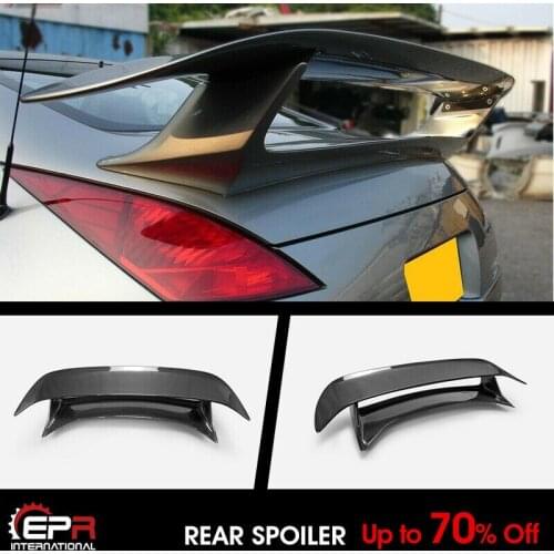 For Nissan Fairlady Z 350Z Z33 HZ33 ESP Style Carbon Glossy Rear wing Rear spoiler Body kit
