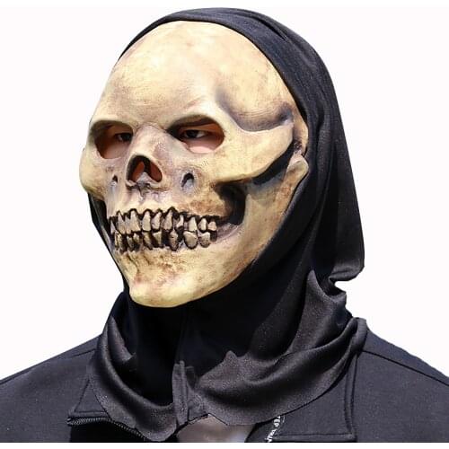 Halloween Full Head Skull Mask helmet With Movable Jaw Skull Mask Call Of Duty Masks Toy For Costume Party Toys For Kids Adults