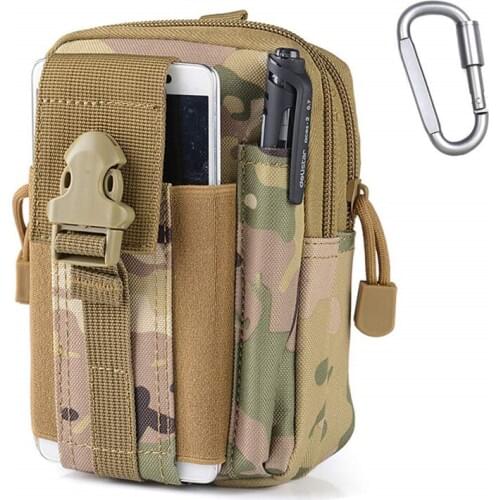 Multifunctional EDC Outdoor Tactical Waist Bag Pouch Gadget Belt Bag Tactical Pack Security Pack Carry Camping Hiking Kits Pack
