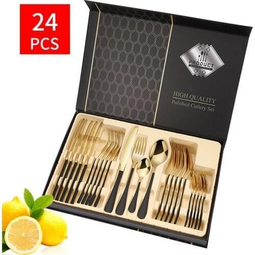 Western-style Cutlery Set of Stainless Steel Tableware Spoon eco friendly