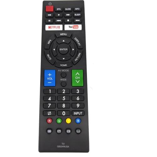 New ORIGINAL GB234WJSA For SHARP LCD TV Remote Control with NETFLIX YouTube for LC-32M3H LC-40M3H LC-42D65H Fernbedienung