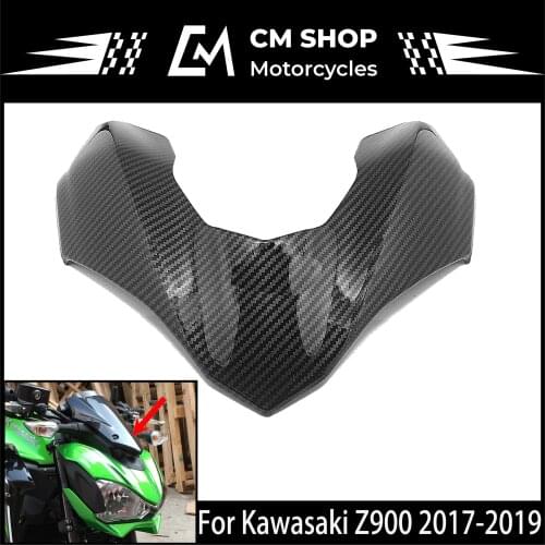 Motorcycle Carbon Fiber Fairing ABS Injection Front Protective Shell For KAWASAKI Z900 2017 2018 2019 2020