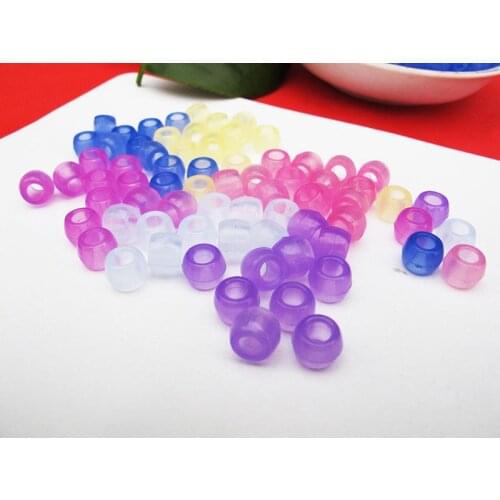 Wholesale 1000pcs detection UV beads charm change color DIY fashion Bracelet necklace pendant keychain Free shipping