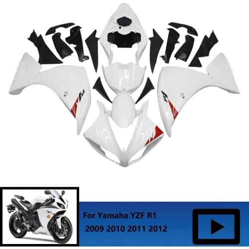 For Yamaha YZF R1 2009 2010 2011 motorcycle ABS injection fairing kit, YZFR1 r1 09 10 11 body protection fairing