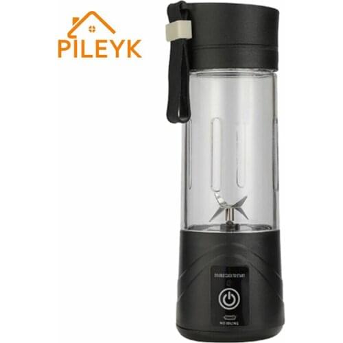 Mini Portable Juicer Blender Orange Fruit Mixer Cup For Personal Food Processor 6 Blades Juicers Machine Smoothie Maker