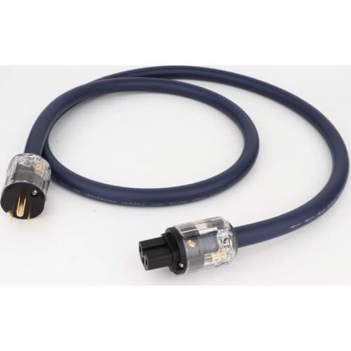 Preffair D503 Hi End 7N Copper Power Cable With P-029&C-029 Gold Plated US Power Plug