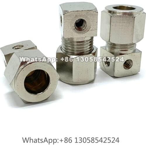 Fog Mist Nozzle Multiple Connector with 4 Holes, Pipe Accessories Connector Fittings, Nozzle Connector