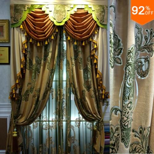 Rideaux enfant Velvet curtains Warm Gentle lace white curtains for bedroom blackout Bedroom curtain romantic Hotel curtain