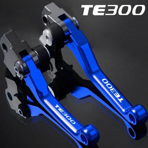 Motorcycle DirtBike handbrake TE300 Motocross dirt bike Handlebar Pivot Brake Clutch Levers FOR HUSQVARNA TE300 2014 2015 2016