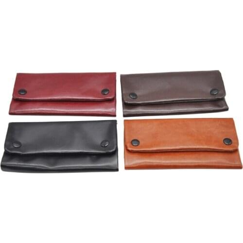 Tobacco Bag PU Leather Portable Cigarette Rolling Pipe Pouch Travel Storage Bags Wallet Paper Holder Smoking Accessories