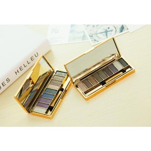 Shining Eyeshadow Pearlescent Makeup Glitter Pigment Smoky Eye Shadow Pallete Waterproof Cosmetics Eye Shadow 9 Colors