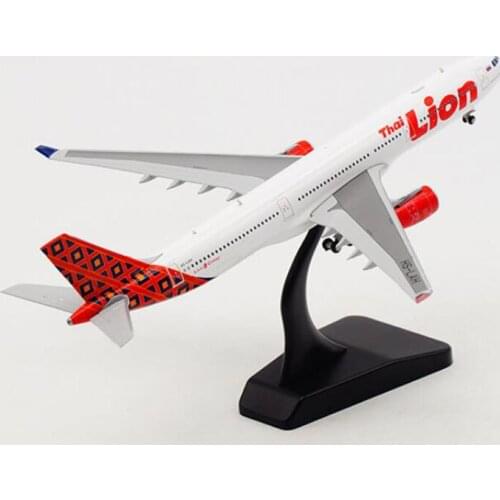 1:400 JC wings Scale Airplanes Airbus Airlines A330 alloy THAI Lion Planes Model Classic Aircraft Plane collectible display Toys