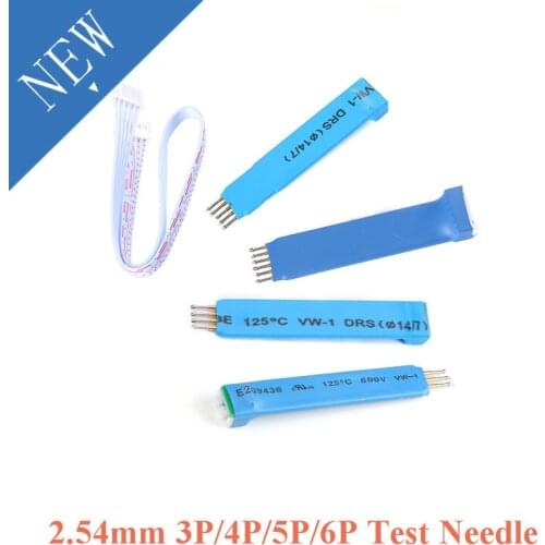 2.54mm 3P/4P/5P/6P STC Test Needle Program Programming STM32 STM8 Spring Needles 1-chip Machine Burning Write Microcontroller