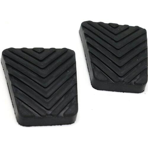 2PCS Brake Clutch Pedal Pad Covers 32825-36000 for Kia for Hyundai Accent Sonata Santa FE Elantra OEM # 3282536000 MB193884