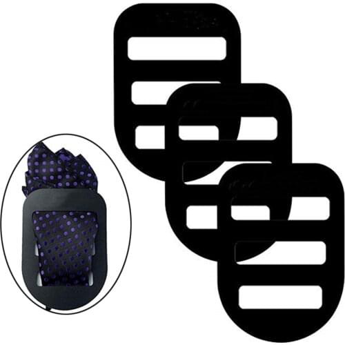 3xMen Suit Pocket Square Holder Pocket Square Organizer Tie Pocket Square Holder