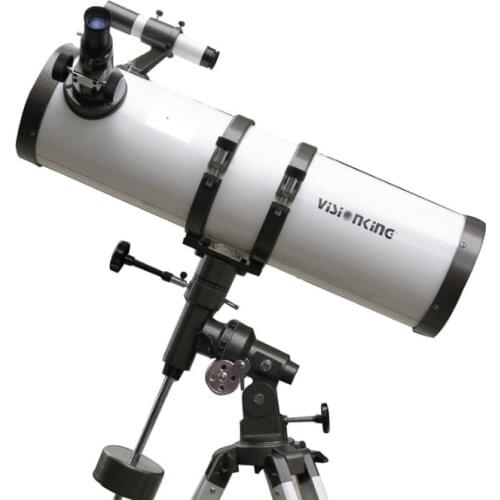 Visionking 150/750mm Reflection Astronomical Telescope 150X Monocular Space Newtonian Equatorial Mount With Motor Drive Auto