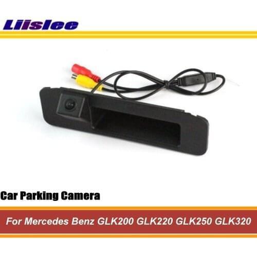 Car Back Door Handle Rearview Camera For Mercedes Benz GLK200/GLK220/GLK250/GLK320 Reverse Parking HD CCD Night Vision