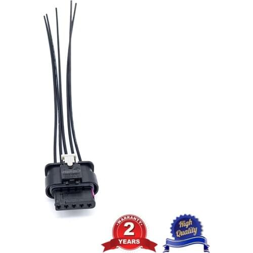 Mass Air Flow Sensor MAF Wiring Harness Pigtail Cable Connector For Audi Volkswagen Jetta 8K0973205 4F0973705