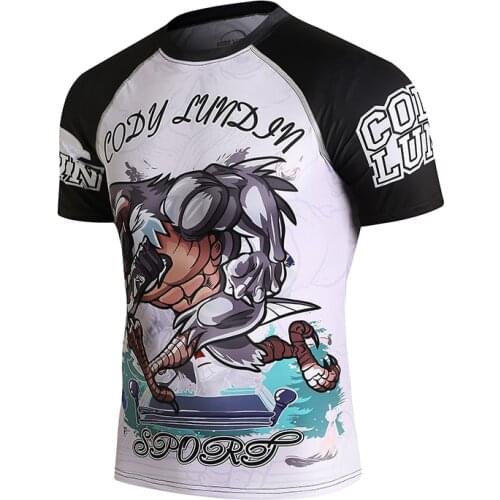 Casual Digital Sublimation Printed Tops Men Oversized Short Sleeve Fitness Tshirt
