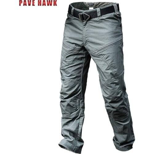 Mans Spring autumn outdoor sports hiking pants men Elasticity Waterproof Military tactical trousers Hunting fishing trekking