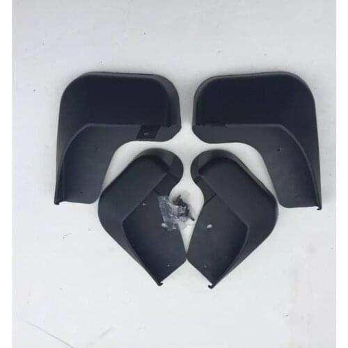 4PCS/set FIT For 2017-2018 KOLEOS Mudguard Fender mudflaps Set soft Plastic special fender