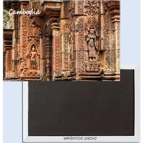 Fridge Sticker, Royal Palace, Cambodia Tourism Souvenir Magnetic Magnets 25179, Souvenirs of Worldwide Landscape