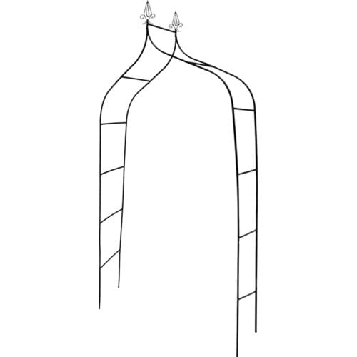 Outdoor Wedding Arch Door Wrought Iron Home Garden Party Christmas Decor Backdrop Stand Decoration Flower Balloons Arches