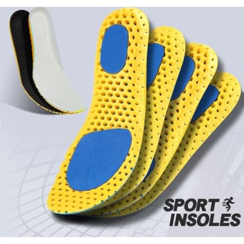 Orthopedic Memory Foam Sport Support Insert Feet Care Insoles for Shoes Men Women Orthotic Breathable Running Cushion Men Women