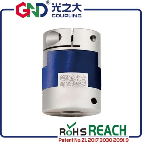 GND shaft coupling aluminum alloy oldham setscrew series Stepper Motor Flexible Shaft 4mm To 28mm for CNC servo motor connect
