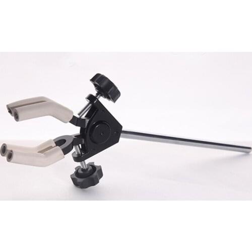 Aluminium alloy Blender beaker clamp Double adjustment Universal Tube clamp Laboratory supplies 29cm Length