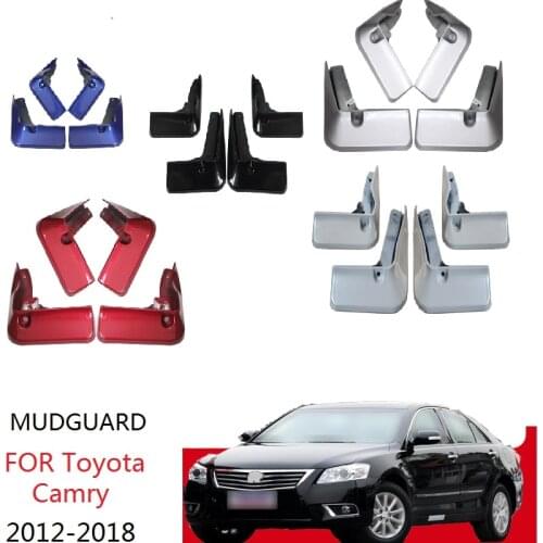 FOR Toyota Camry 2006-2018 Fender Mud Flaps Guard Mudguard Splash Flap Car Accessories 4PCS 2017 2016 2015 2014 2013 2012