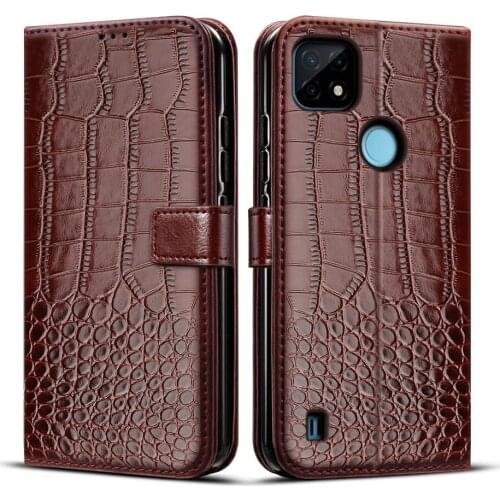 Wallet Flip Case For OPPO Realme C21 C 21 6.5" Cover Shockproof Magnetic Leather Stand Phone Protective Bag