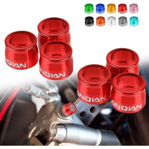 For DUCATI MULTISTRADA 1200/1200S/1200 S GT/1200 Enduro/1200 S Touring/1200 S Pikes Peak Motorcycle Billet Bleed Valve Cover Kit