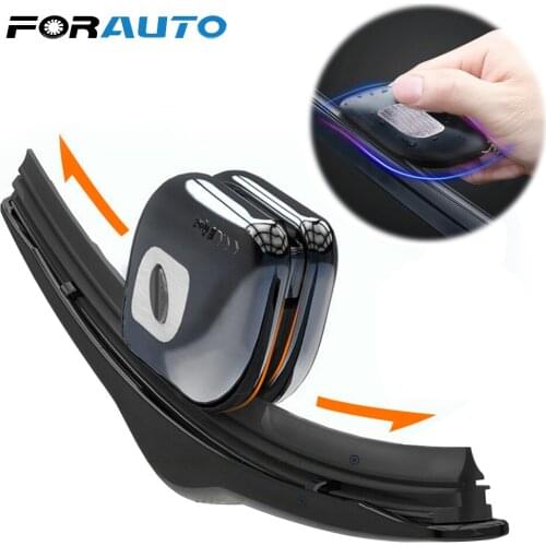 FORAUTO Car Wiper Repair Tool Windscreen Blade Restorer Boneless Wiper With Keychain Windshield Rubber Strip Repair Car-styling