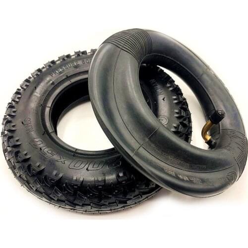 200X50 Wheels With Drive Gear 8X2" Tire and Inner Tube for Electric Scooter Wheel Chair Truck Pneumatic Trolley Cart
