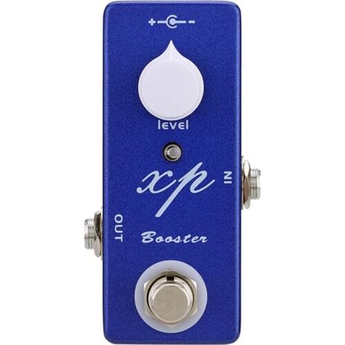 Mosky XP Booster Guitar Effect Pedal Mini Single Knob Controls Effect Pedal Full Metal Shell Guitar Parts & Accessories