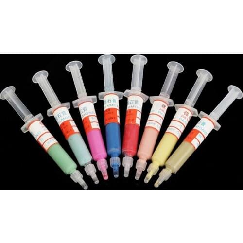 8pcs/lot Diamond Polishing Lapping Paste Compound Syringes Set 5 Gram 0.5 - 10Micron for Jewelry Mayitr Abrasives Grinding Tools