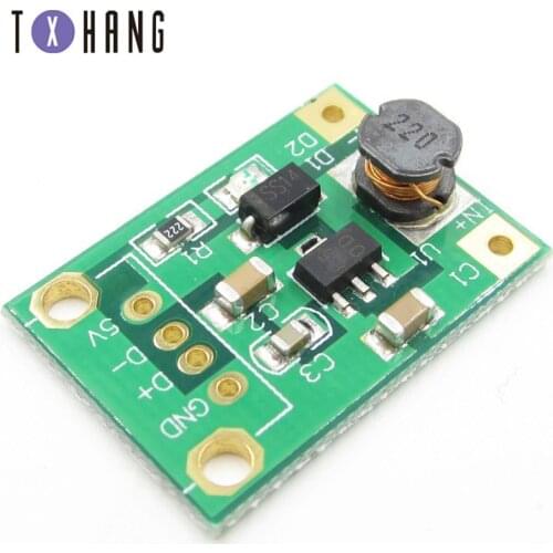 2Pcs 500mA DC-DC Mini Step Up Power Module 1-5V To 5V Step-up Boost Converter For Arduino