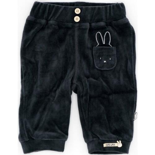 Hot Sale Infant 52-62 Height Baby Boys Girls Pants High Quality Villus Trousers Kids Long Pants Children Fashion Clothing