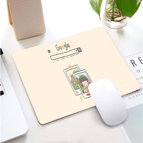 Anime Cartoon Cute Ins Drop Shipping Customized Laptop Gaming Speed Mouse Pad Size for 18x22cm 20x25cm 25x29cm Rubber MouseMats