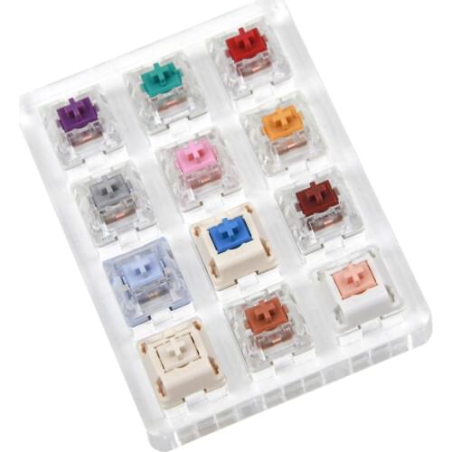 16 12 9 Key Swicth Kailh Box Navy Jade Royal Pink Cream Polia Blueberry Holy Panda Switches Shaft Testing Tool Switch Tester