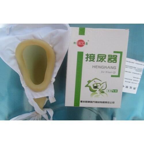 1000ml male penile atrophy urine collector urine bag bed urinal hemiplegia bed breathable pick urinal incontinence bag