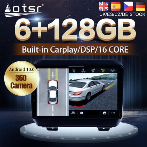 Android 10 128G For Jeep Wrangler 4 JL 2018 2019 Car DVD GPS Navigation Auto Radio Stereo Multimedia Player Head Unit No 2din