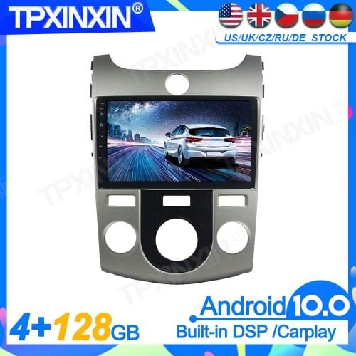 Android10 For KIA Cerato 2008-2013 Head Unit Car Multimedia Player Auto Radio Tape Recorder GPS Navigation DSP IPS Radio Stereo