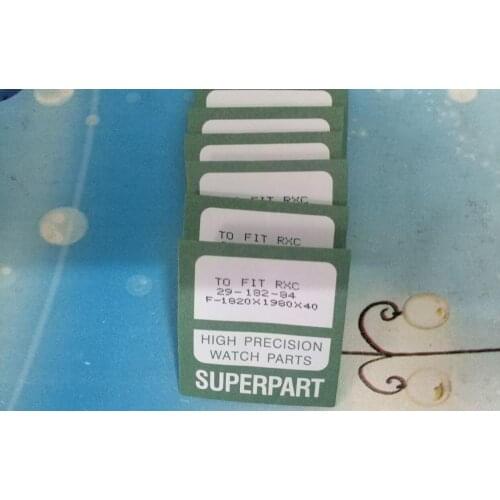 Assortment of 105 PCs High Quality Generic Case Back Watch Gasket Fit Rx Sub