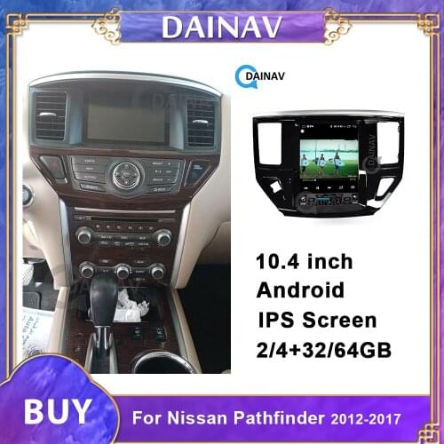 Vertical Screen Android Car GPS Navigation For Nissan Pathfinder 2016 Car Multimedia DVD Player Auto Radio Tape Recorder