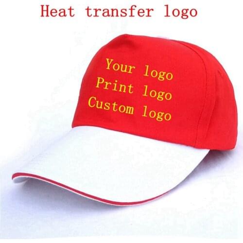 DIY Print Logo Advertising Velcro Dad Hat Stitching Color Unisex Custom Logo Adult Adjustable Baseball Cap Trucker Cap Men