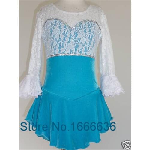 Hot Sales Kids Ice Skating Dress Hot New Brand Skating Dress Competition For Girls DR3194