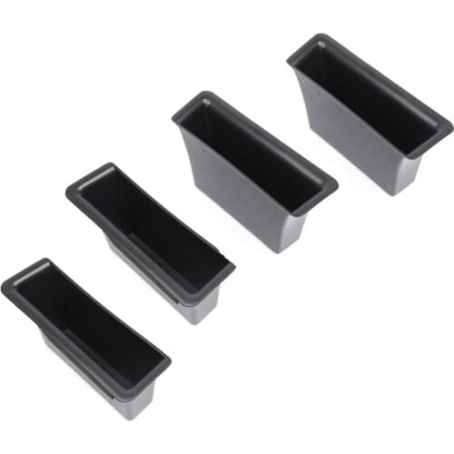 For Dodge RAM 1500 2500 3500 2010-2017 Car Front Door Storage Holder Box Handle Pocket Armrest Container