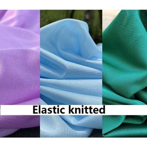 Elastic knitted lining fabric lining lining soft vertical lining into a width of 160 cm